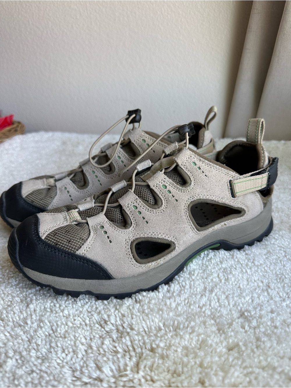 Lands' End Trekkers Trail Hiking Water Sandals Size 8.5B Style 191511
